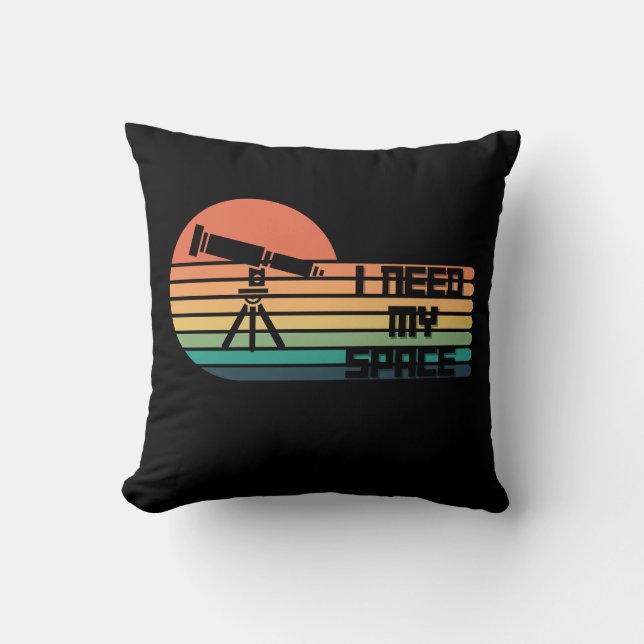 Ich brauche mein komisches Raumdesign Kissen (Vorderseite)