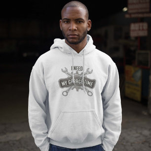 Ich brauche meine Garage-Zeit Hoodie