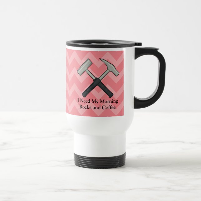 Ich brauche meine Morgensteine und Kaffee Reisebecher (Rechts)
