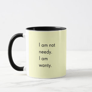 ICH BRAUCHE NICHT, DASS ICH WANDERUNGSLOSE SPASS R TASSE