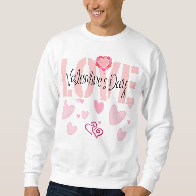 Ich brauche nur Liebe Sweatshirt (Vorderseite)
