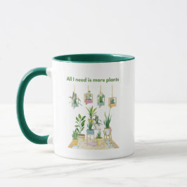 Ich brauche nur mehr Pflanze Tasse