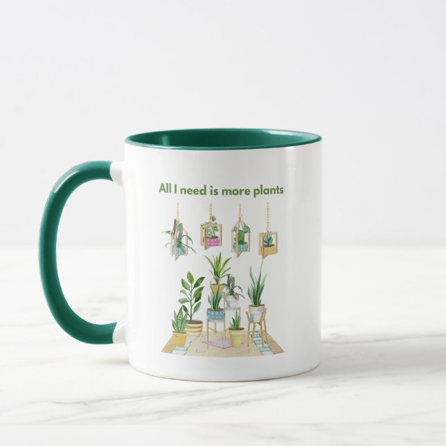 Ich brauche nur mehr Pflanze Tasse (Links)