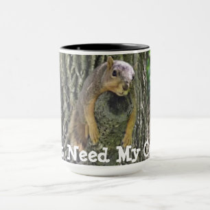 Ich brauche nur meinen Kaffee, die Tasse des Sleep