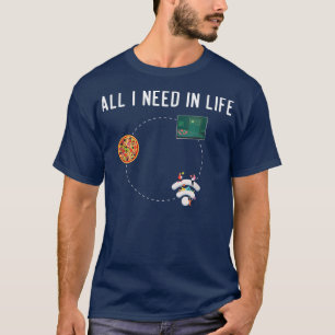 Ich brauche Pizza schlafen Wifi in Leben 2341326 T-Shirt