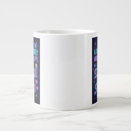 Ich brauche unbedingt Therapie, ich bin delulu für Jumbo-Tasse