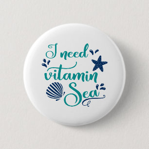 Ich brauche Vitamin Meer Button