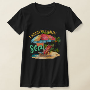 Ich brauche Vitamin Meer T-Shirt