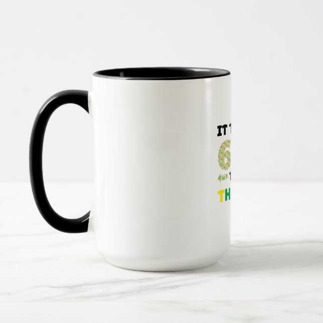 Ich brauchte 60 Jahre, um so gut auszusehen. Tasse (Links)