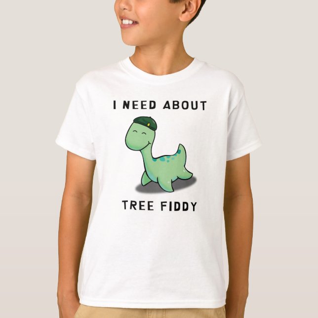 ICH BRAUCHTE ÜBER BAUFIDY - NIEDRIGER MONSTER T-Shirt (Vorderseite)