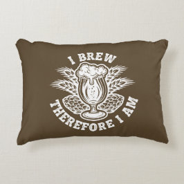 Ich braue also bin ich dekokissen