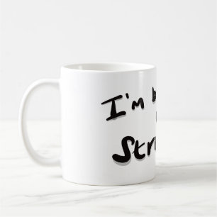 Ich braue eine starke kaffeetasse