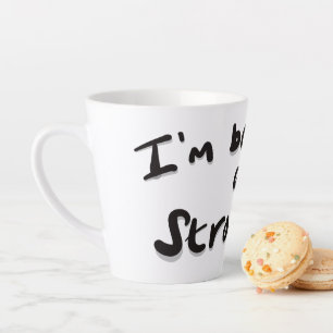 Ich braue eine starke milchtasse