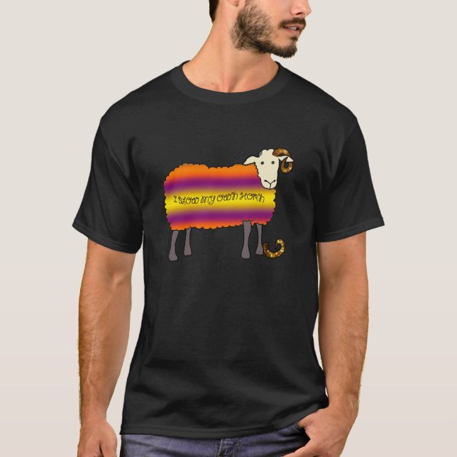ICH BRENNE MEIN EIGENES HORN DURCH T-Shirt (Vorderseite)