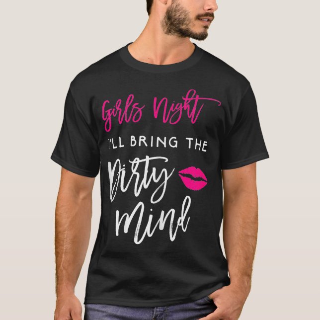Ich bringe das abendliche Party der schmutzigen Mä T-Shirt (Vorderseite)