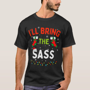Ich bringe das S Lustige Familie Passende Weihnach T-Shirt