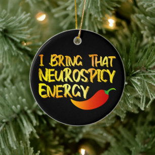 Ich bringe diese Neurospicie-Energie Coole Neurosp Keramik Ornament