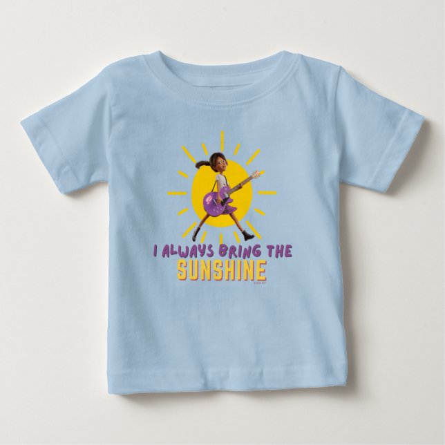 Ich bringe immer den Sonnenschein Baby T-shirt (Vorderseite)