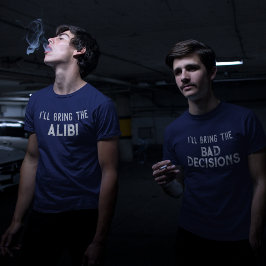 "Ich bringe schlechte Entscheidungen" Hochzeitsfei T-Shirt