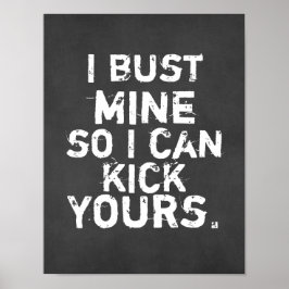 Ich bumme mich, damit ich deinen Zitat klopfen kan Poster