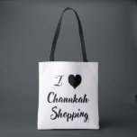 Ich 🖤 Chanukah. Einkauf Tasche<br><div class="desc">Mit unserer festlichen I 🖤 Chanukah Shopping Tasche bringen Sie Spaß und Laune in Ihre Urlaubsangebote! Diese Öko-freundliche Tasche ist ideal für Geschenke,  Lebensmittel und mehr,  während sie Chanukah-Freude verbreitet" Langsam,  geräumig und stilvoll,  ist der ultimative Urlaubsbegleiter,  der Ihre Liebe für die Saison spielerisch präsentiert.</div>
