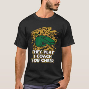 Ich coache dich jubeln Coaching Humor Mentor Chee T-Shirt