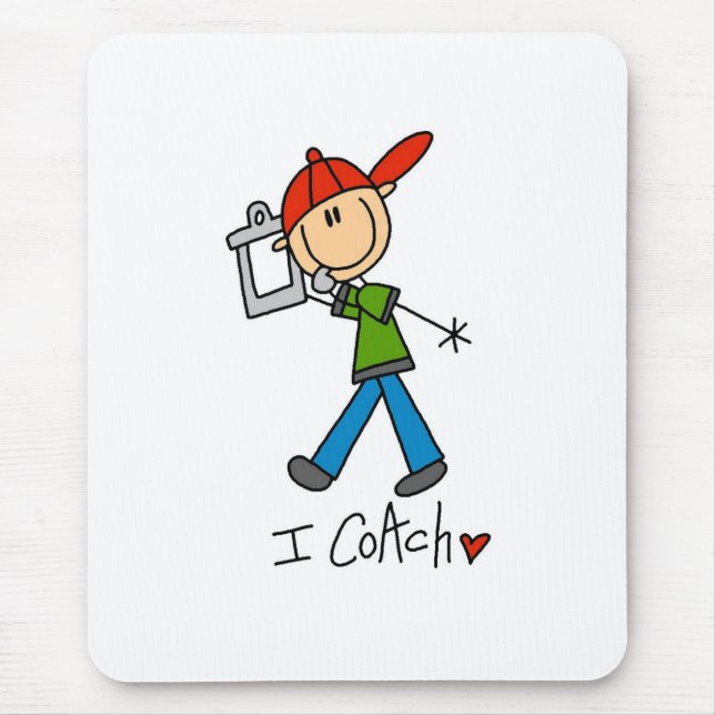 Ich coache  mousepad (Vorne)