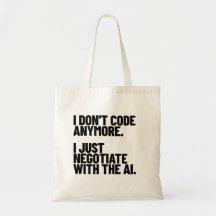 Ich codiere nicht mehr, ich verhandle nur noch mit