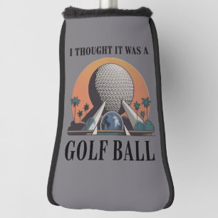 Ich dachte, es wäre ein Golfball Lustiger Golf Lie Headcover