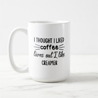 Ich dachte, ich mag Kaffee, aber es stellt sich he Kaffeetasse