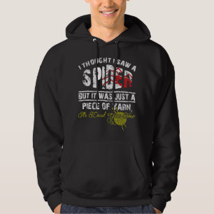 Ich dachte, ich sah eine Spinne, aber es war lusti Hoodie
