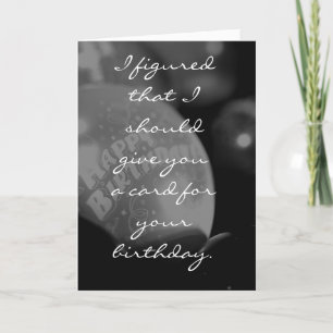 Ich dachte, ich sollte dir ein Auto geben... Karte