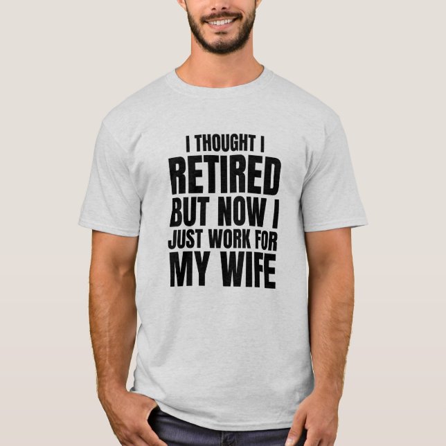 Ich dachte, ich würde es nicht mehr, aber jetzt ar T-Shirt (Vorderseite)