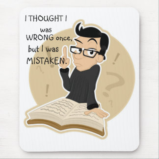 Ich dachte! mousepad