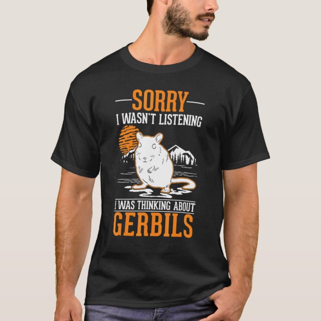 Ich dachte über Gerbils nach T-Shirt (Vorderseite)