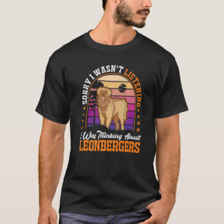 Ich dachte über Leonbergers nach T-Shirt