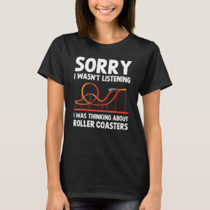 Ich dachte über Roller Untersetzer Vergnügen Par T-Shirt