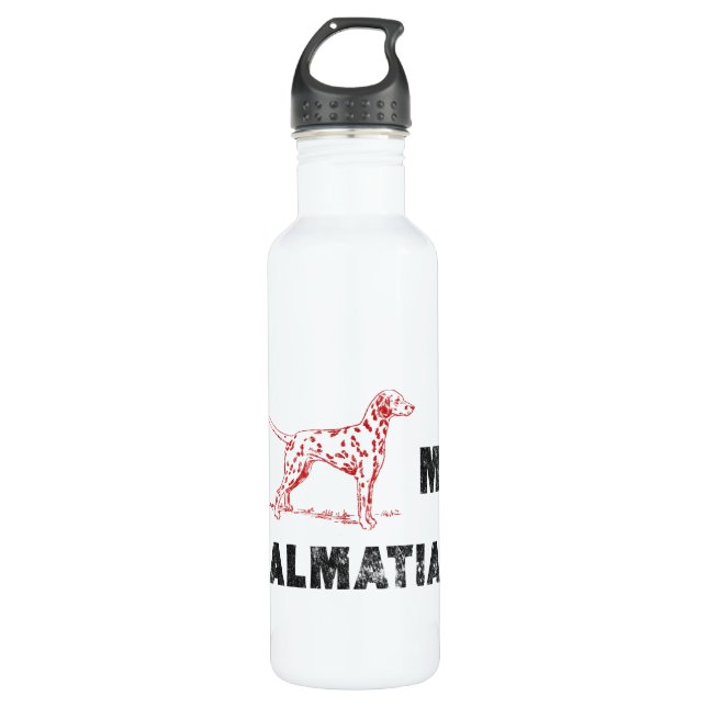 Ich Dalmatiner meinen Dalmatiner Trinkflasche (Vorderseite)