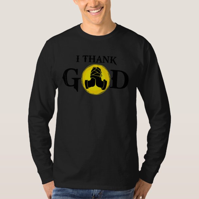 Ich danke Gott T-Shirt (Vorderseite)