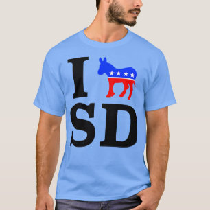 ich demokrat Süd-Dakota SD T-Shirt