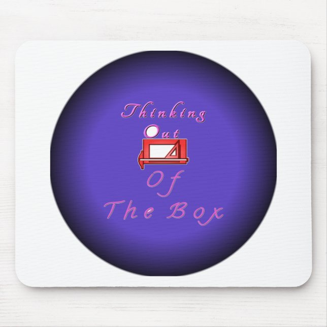 Ich denke außerhalb der Box. Mousepad (Vorne)
