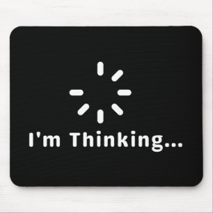 Ich denke darüber nach mousepad