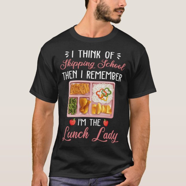 Ich denke, die Schule zu überspringen dann erinner T-Shirt (Vorderseite)