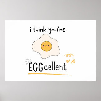 Ich denke, du bist EGGcellent Poster