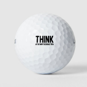 Ich denke, es ist noch nicht illegal golfball