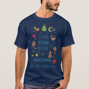 Ich denke, Ihr Urlaub ist Phantastisch Hanukkah Ho T-Shirt