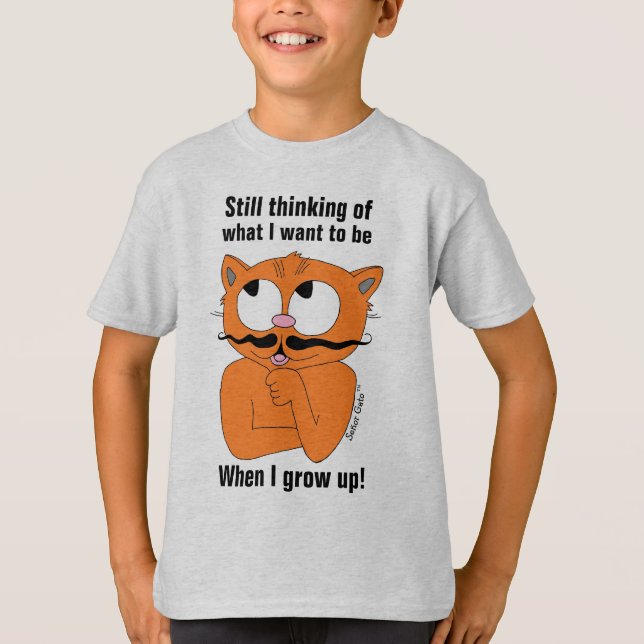 Ich denke immer noch darüber nach, was ich sein Wo T-Shirt (Vorderseite)