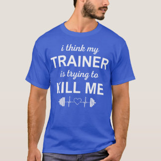 Ich denke, mein Regenmantel bringt mich um einziga T-Shirt
