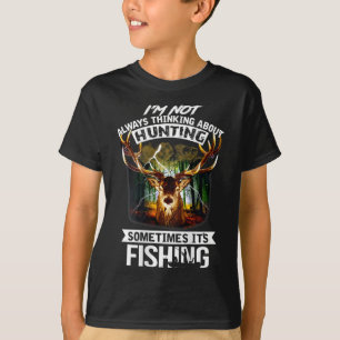 Ich denke nicht immer an die Jagd, manchmal auch n T-Shirt