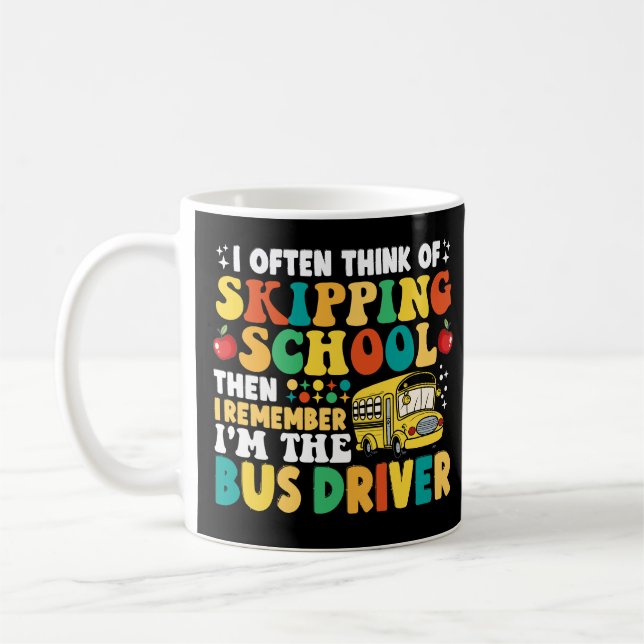 Ich denke oft daran, den lustigen Busfahrer der Sc Kaffeetasse (Links)